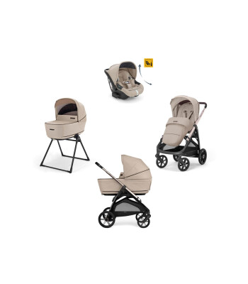 Inglesina Aptica XT Glam Bebek Arabası ve Darwin 4lü Set // Pashmina Beige