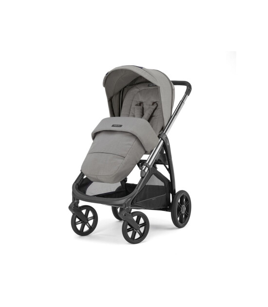 Inglesina Aptica Glam Bebek Arabası ve Darwin Recline Ana Kucaklı, Portbebeli, Stantlı 4'lü Sistem - Platinum Grey