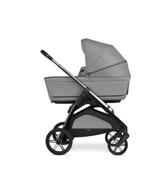 Inglesina Aptica Glam Bebek Arabası ve Darwin Recline Ana Kucaklı, Portbebeli, Stantlı 4'lü Sistem - Platinum Grey