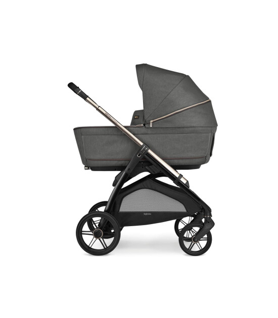 Inglesina Aptica Glam Bebek Arabası ve Darwin Recline Ana Kucaklı, Portbebeli, Stantlı 4'lü Sistem - Velvet Grey
