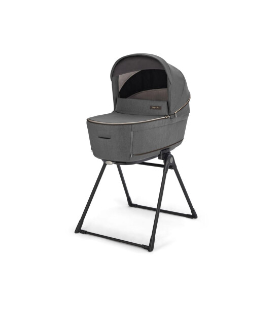 Inglesina Aptica Glam Bebek Arabası ve Darwin Recline Ana Kucaklı, Portbebeli, Stantlı 4'lü Sistem - Velvet Grey
