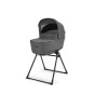 Inglesina Aptica Glam Bebek Arabası ve Darwin Recline Ana Kucaklı, Portbebeli, Stantlı 4'lü Sistem - Velvet Grey