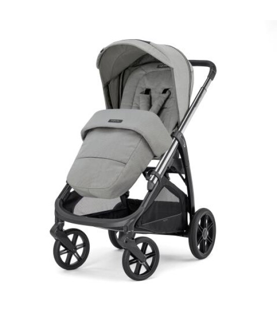 Inglesina Aptica Glam Tek El Tek Hamle ile Katlanıp Açılan Çift Yön Bebek Arabası - Satin Grey