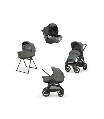 Inglesina Aptica XT Bebek Arabası ve Darwin 4lü Set // Taiga Green