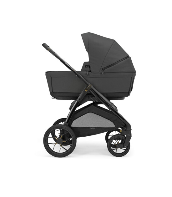 Inglesina Aptica XT Glam Bebek Arabası ve Darwin Recline Ana Kucaklı, Portbebeli, Stantlı 4'lü Sistem - Magnet Grey