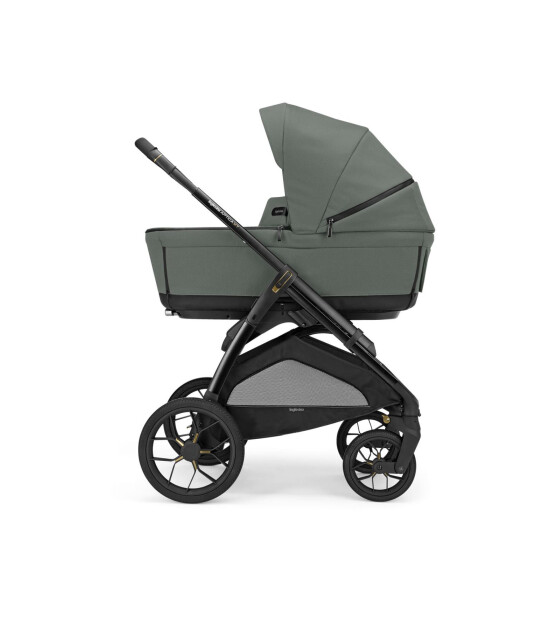 Inglesina Aptica XT Glam Bebek Arabası ve Darwin Recline Ana Kucaklı, Portbebeli, Stantlı 4'lü Sistem - Taiga Green