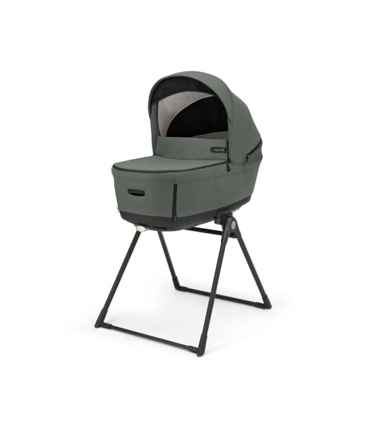 Inglesina Aptica XT Glam Bebek Arabası ve Darwin Recline Ana Kucaklı, Portbebeli, Stantlı 4'lü Sistem - Taiga Green