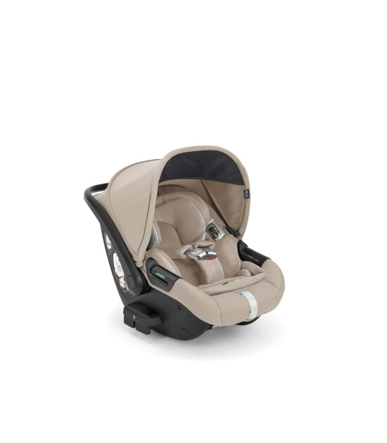 Inglesina Darwin Infant Recline i-Size Gr 0+ Yatırılabilen Bebek Ana Kucağı ve Oto Koltuğu 40-75 cm - Pashmina Beige