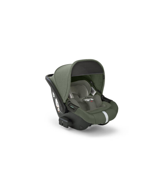 Inglesina Darwin Infant Recline i-Size Gr 0+ Yatırılabilen Bebek Ana Kucağı ve Oto Koltuğu 40-75 cm - Tribeca Green