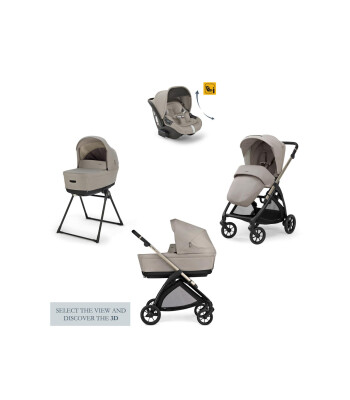 Inglesina Electa+ Bebek Arabası ve Darwin 4lü Set // Battery Beige