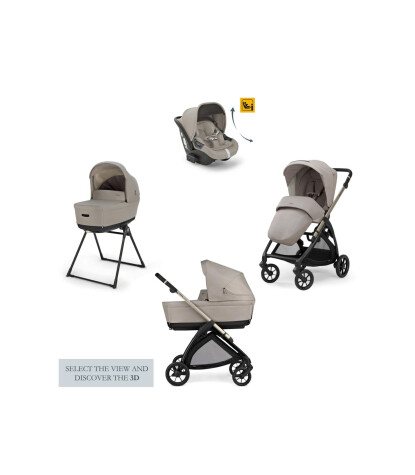 Inglesina Electa+ Bebek Arabası ve Darwin 4lü Set // Battery Beige