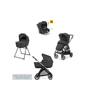 Inglesina Electa+ Bebek Arabası ve Darwin 4lü Set // Upper Black