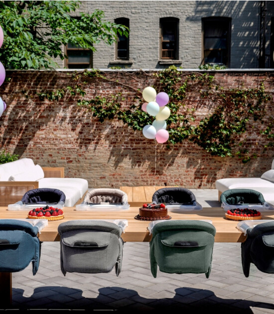 Inglesina Fast Masaya Takılan Taşınabilir Mama Sandalyesi // Desert Beige