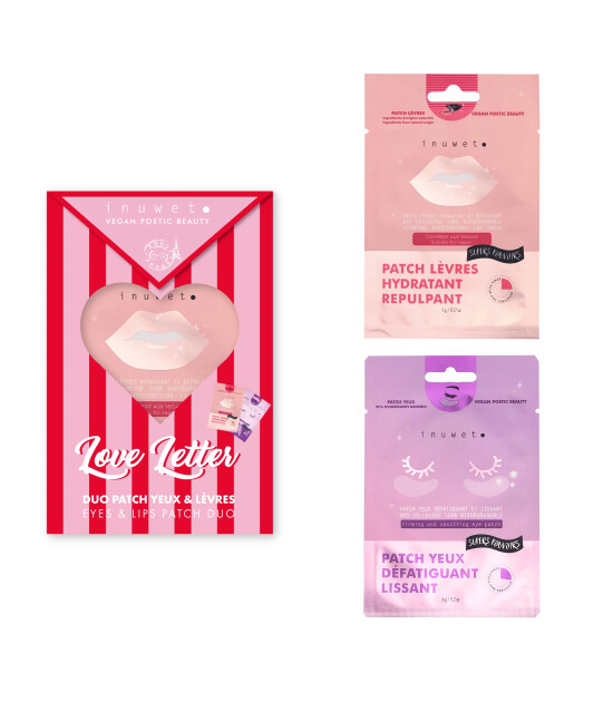 Inuwet Dudak ve G&ouml;z Maskesi Seti // Love Letter