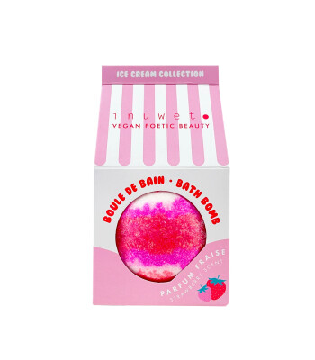 Inuwet Icecream Çilek Banyo Bombası