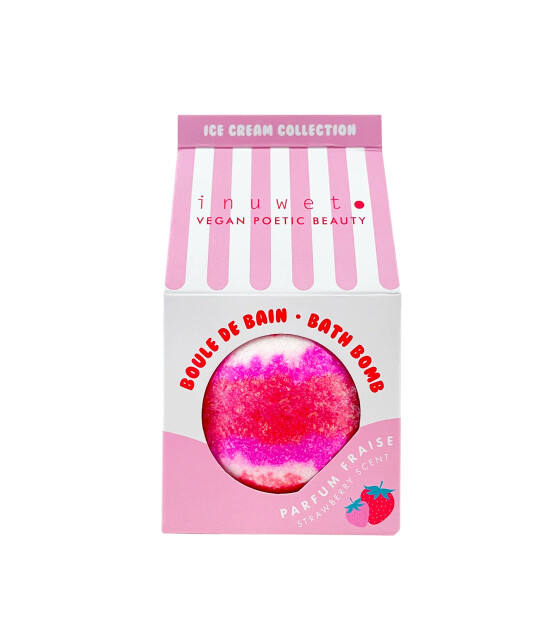 Inuwet Icecream Çilek Banyo Bombası