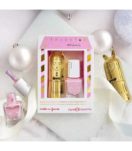Inuwet Duo Oje & Lip Balm Set  // Cheesecake - Karpuz