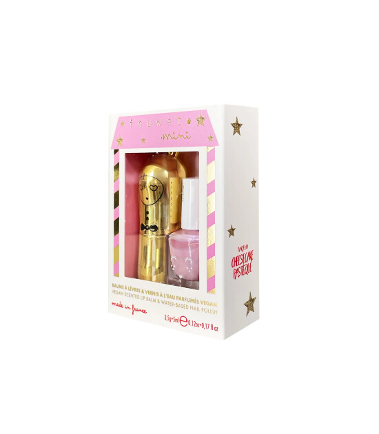 Inuwet Duo Oje & Lip Balm Set  // Cheesecake - Karpuz
