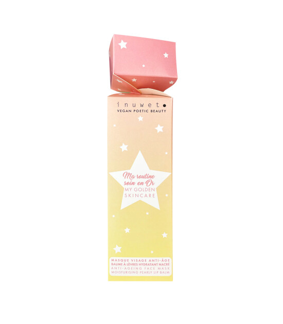 Inuwet Golden Skincare Cracker – Yüz Maskesi & Dudak Balm