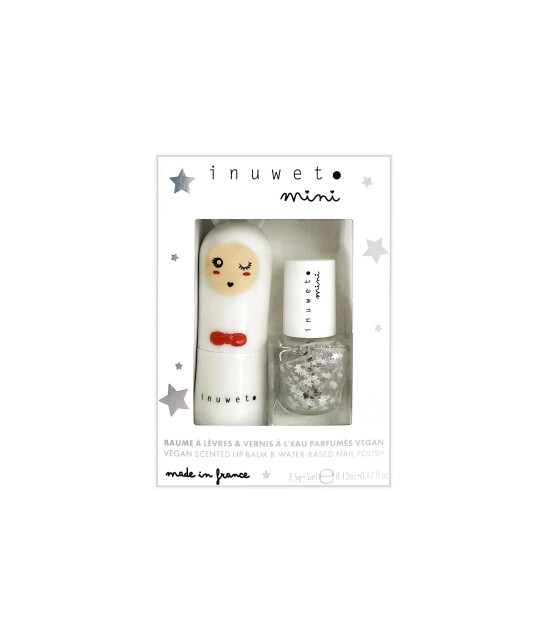 Inuwet Duo Oje & Lipbalm Set // White