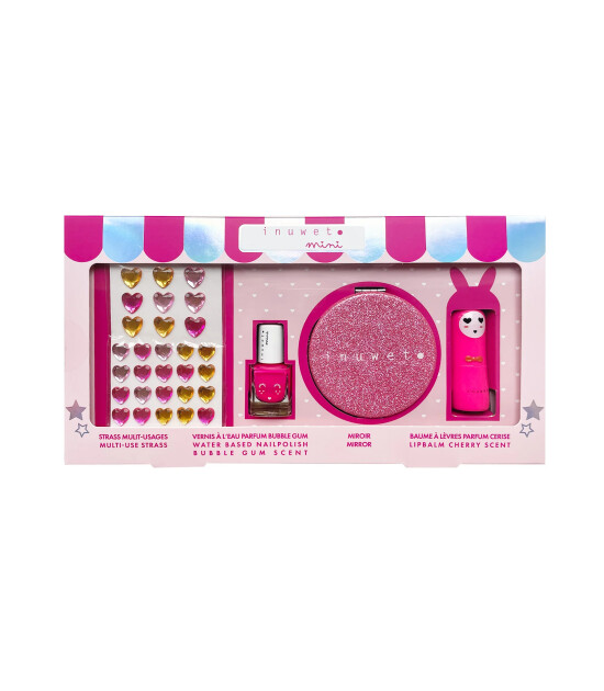 Inuwet Hediye Seti Glitter // Pink