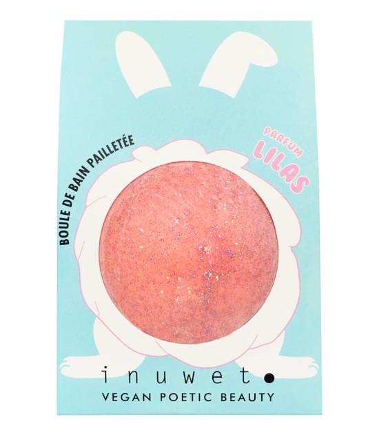 Inuwet Bath Bombes - Banyo Bombası // Glitter Lilac - Pink