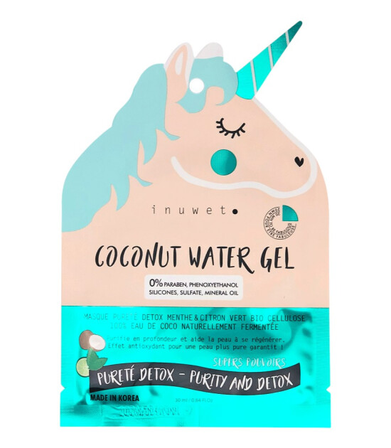 Inuwet Detox Yüz Bakım Maskesi // Hindistan Cevizi Aromalı