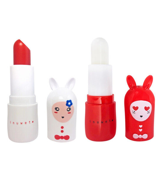 Inuwet Duo Glitter Lip Balm Dudak Nemlendirici Set // A Levres Coffret