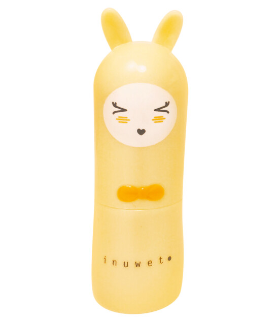 Inuwet Bunny Lip Balm Dudak Nemlendirici // Glitter Gold - Pineapple