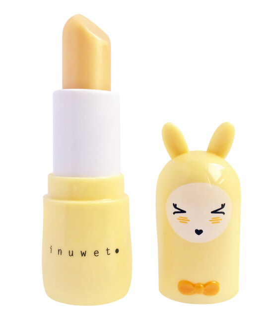 Inuwet Bunny Lip Balm Dudak Nemlendirici // Glitter Gold - Pineapple