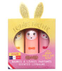 Inuwet Trio Glitter Lip Balm Dudak Nemlendirici Set // Gold Californie
