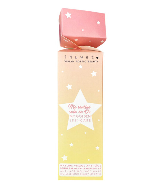 Inuwet Golden Skincare Cracker – Yüz Maskesi & Dudak Balm