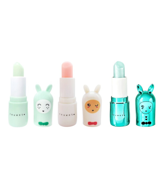 Inuwet Trio Lip Balm Hediye Set // Sheasell
