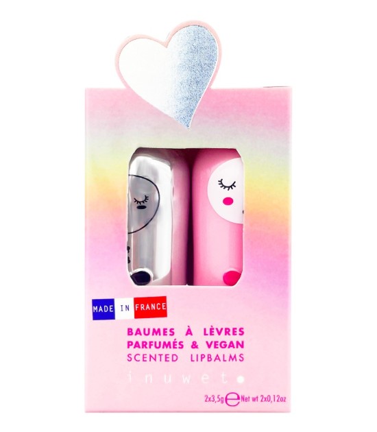 Inuwet Duo Gift Lip Balm Dudak Nemlendirici Set // Chloe