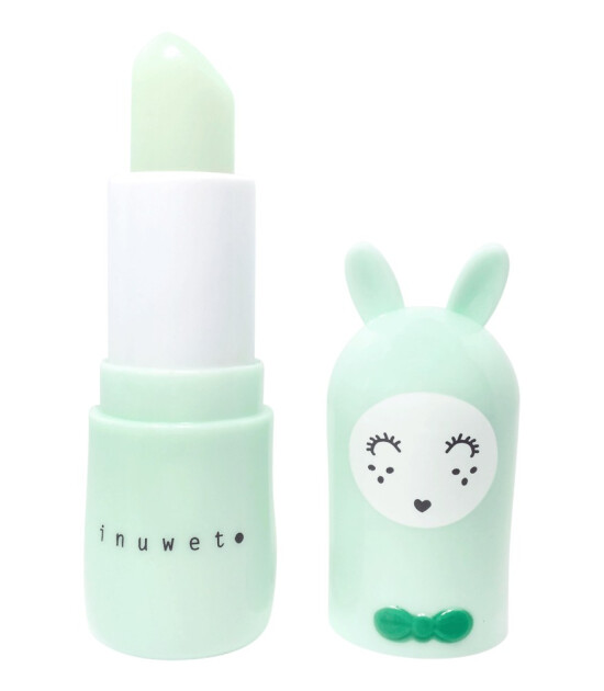 Inuwet Bunny Lip Balm Dudak Nemlendirici // Green Apple