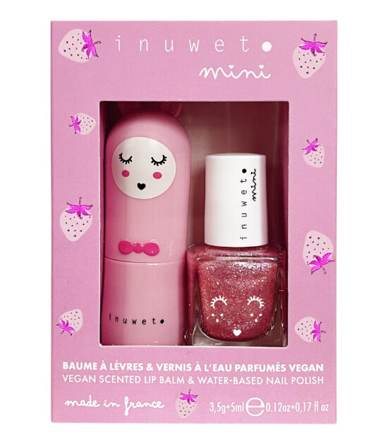 Inuwet Duo Oje & Lip Balm Set // &Ccedil;ilek