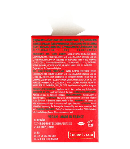 Inuwet Duo Glitter Lip Balm Dudak Nemlendirici Set // Mango - Pamuk Şekeri