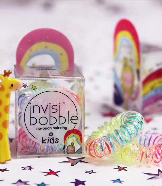 Invisibobble Kids Saç Tokası (3 Adet) // Magic Rainbow