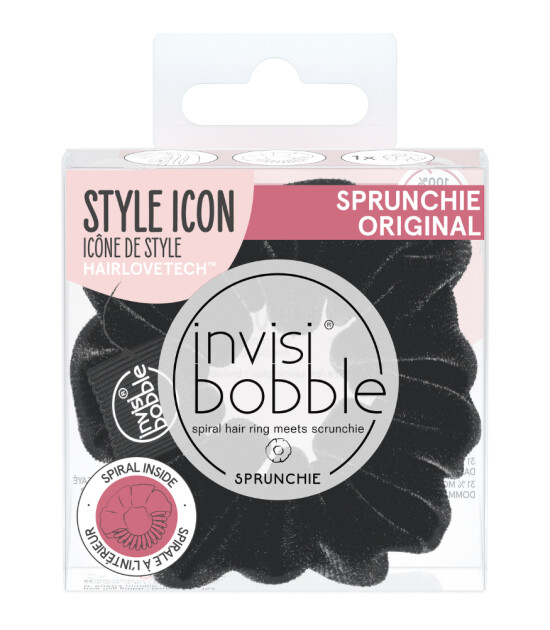 Invisibobble Sprunchie Saç Tokası // True Black