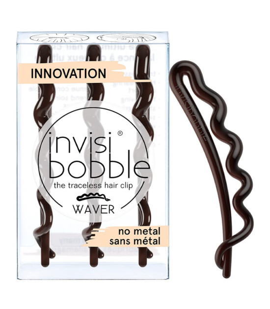 Invisibobble Waver Dalgalı Toka (3 Adet) // Pretty Dark