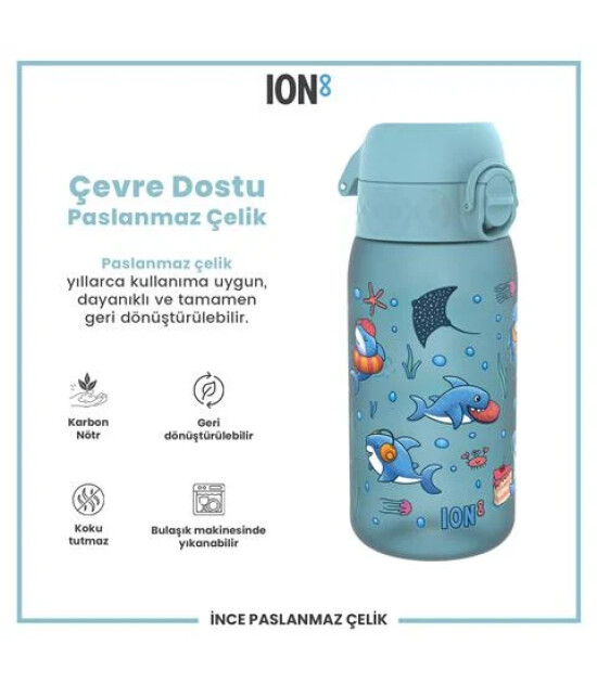Ion8 OneTouch &Ccedil;ocuk Suluk (350 ml) // Mavi K&ouml;pekbalığı