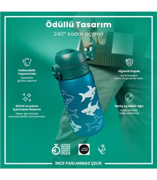 Ion8 OneTouch &Ccedil;ocuk Suluk (350 ml) // K&ouml;pekbalığı
