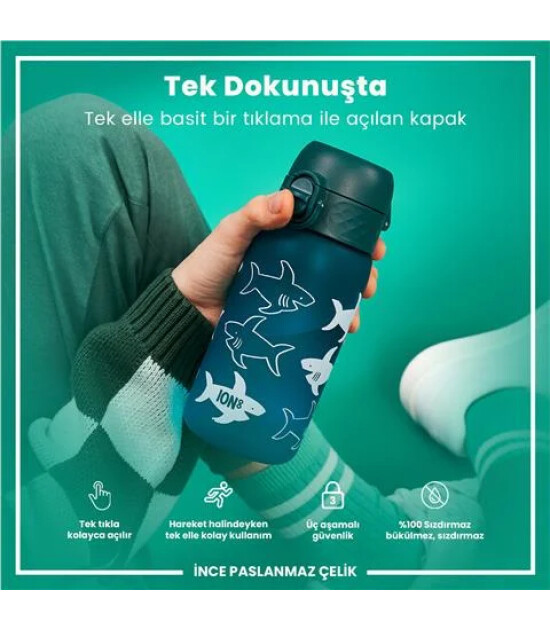 Ion8 OneTouch &Ccedil;ocuk Suluk (350 ml) // K&ouml;pekbalığı