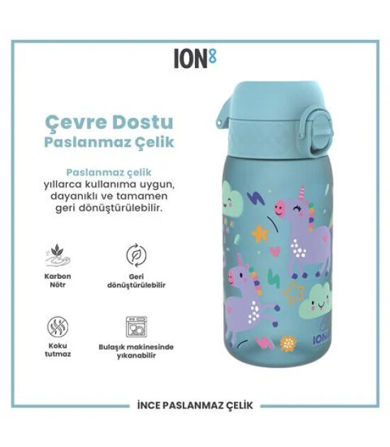 Ion8 OneTouch &Ccedil;ocuk Suluk (350 ml) // Mavi Unicorn