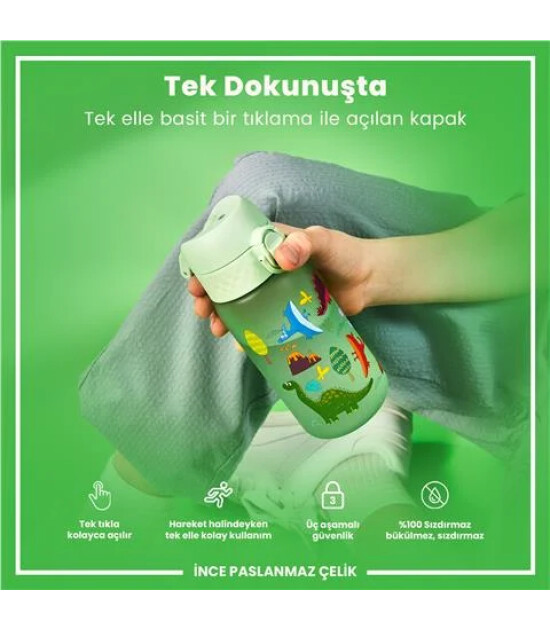 Ion8 OneTouch &Ccedil;ocuk Suluk (350 ml) // Dinozorlar