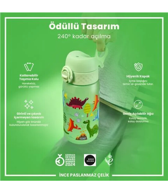 Ion8 OneTouch &Ccedil;ocuk Suluk (350 ml) // Dinozorlar
