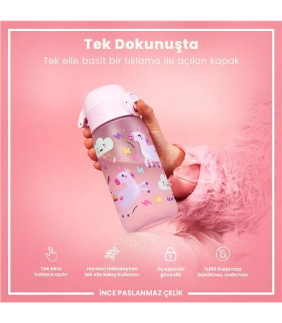 Ion8 OneTouch &Ccedil;ocuk Suluk (350 ml) // Unicorn