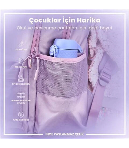 Ion8 OneTouch &Ccedil;ocuk Suluk (350 ml) // Mor Unicorn