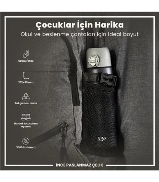 Ion8 OneTouch Suluk (500 ml) // Gri