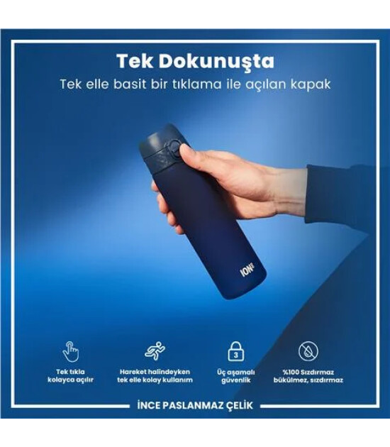 Ion8 OneTouch Suluk (500 ml) // Koyu Mavi